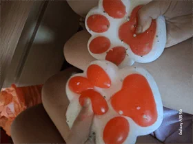 סקוושי אדום לבן גדול